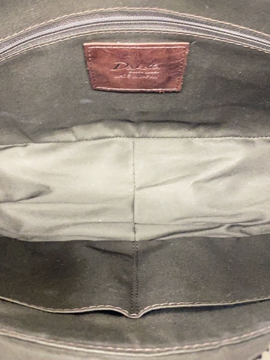 DAKOTA Shoulder Bag Leather BRW Solid Color 6