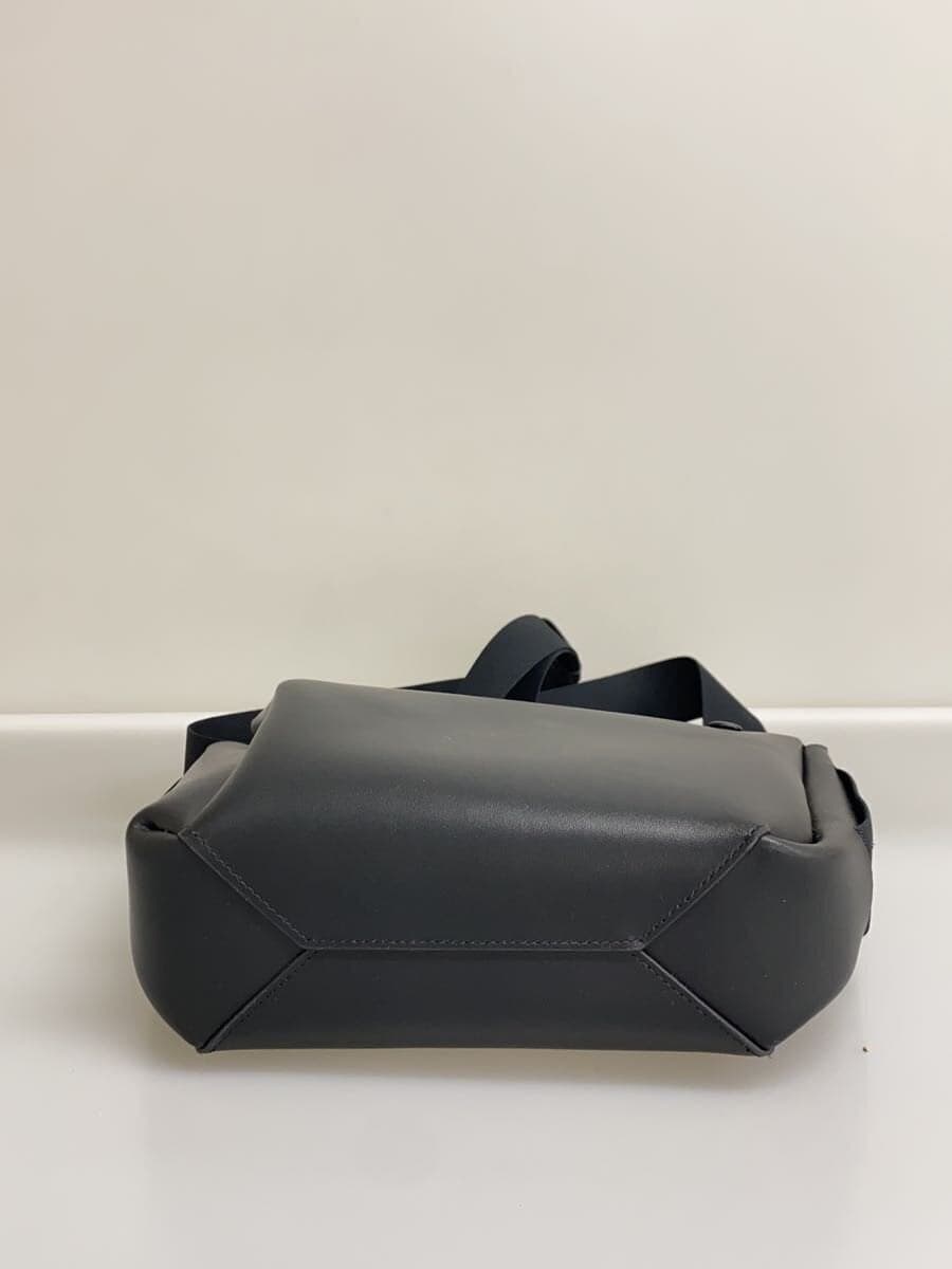 camper shoulder bag leather BLK plain 5133540 4