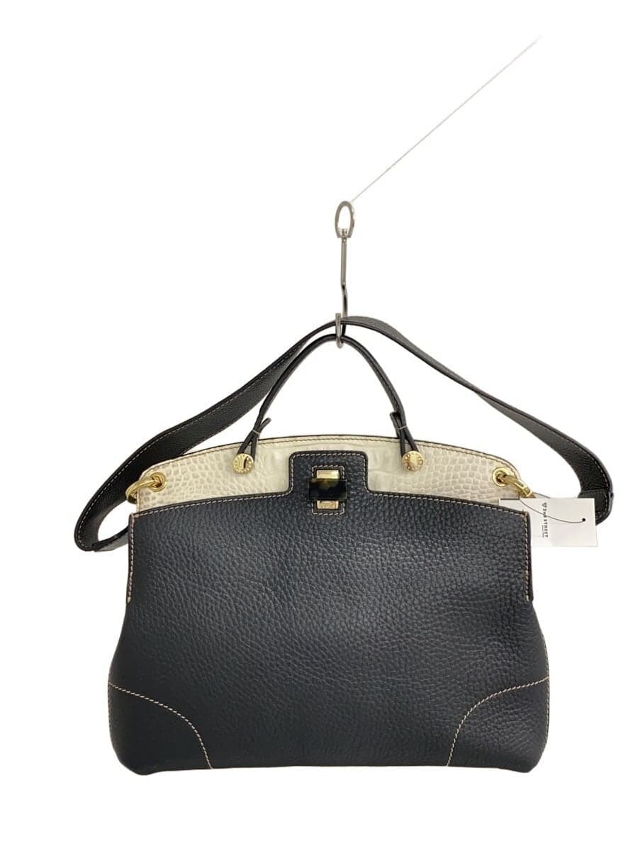 FURLA Shoulder Bag Leather Black F5906
