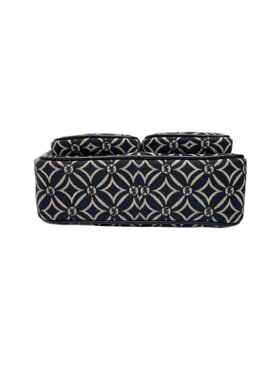 MICHAEL KORS Shoulder Bag Canvas BLK Iridescent 35F4STTC6J 4