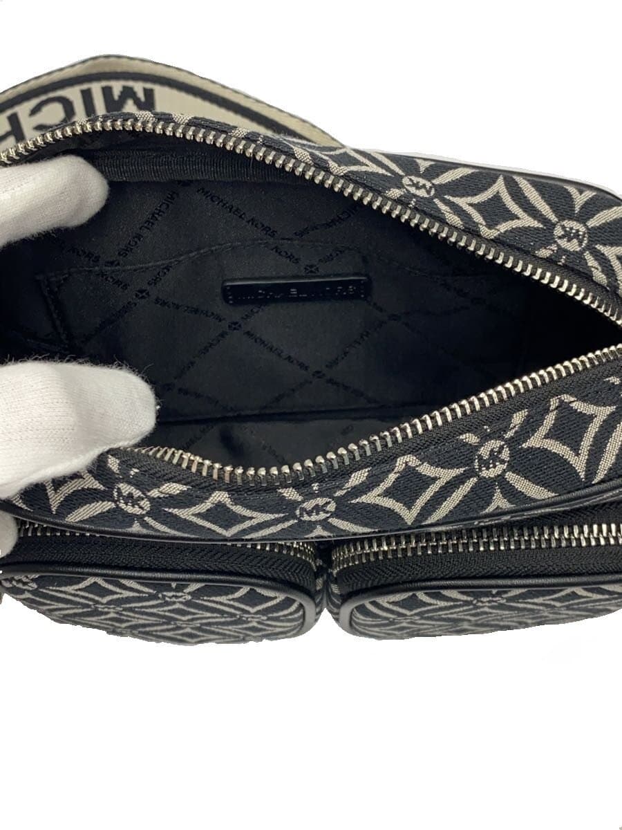 MICHAEL KORS Shoulder Bag Canvas BLK Iridescent 35F4STTC6J 6