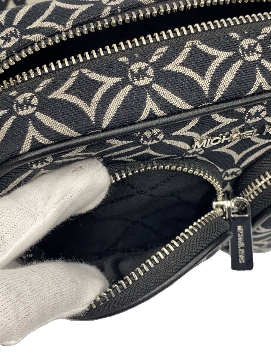 MICHAEL KORS Shoulder Bag Canvas BLK Iridescent 35F4STTC6J 7