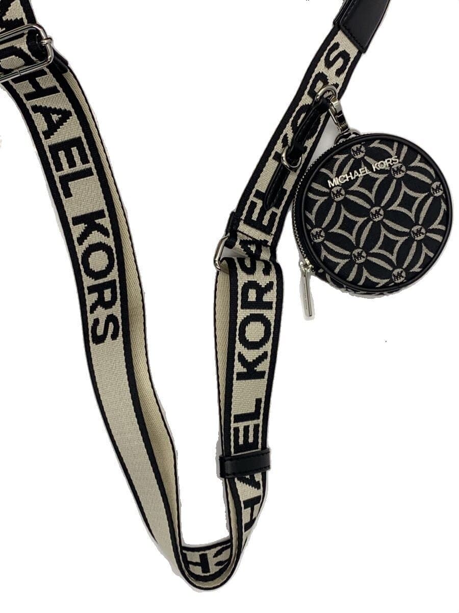 MICHAEL KORS Shoulder Bag Canvas BLK Iridescent 35F4STTC6J 8