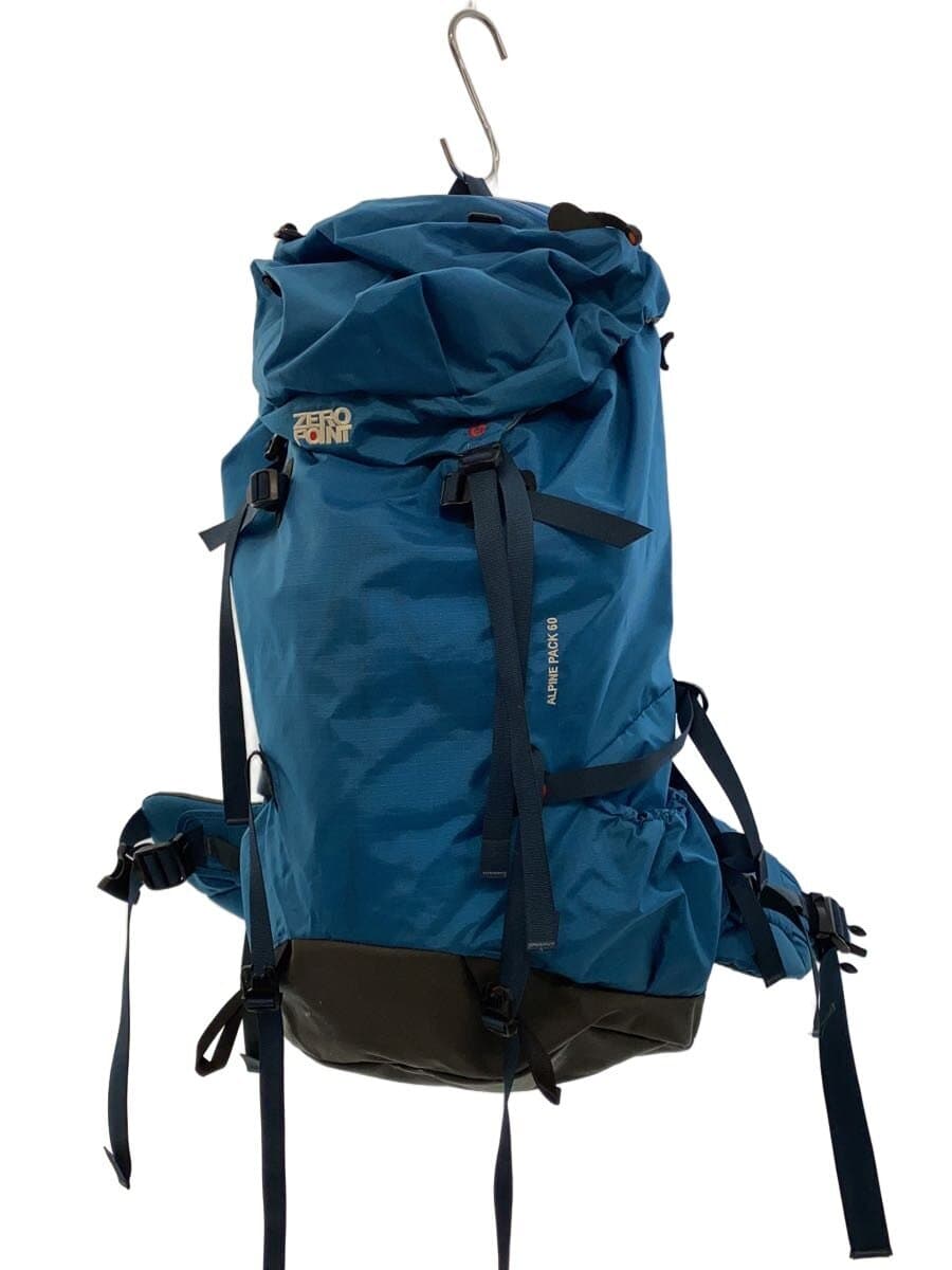 ZERO POINT mountbel ALPINE PACK 60 Backpack Blue