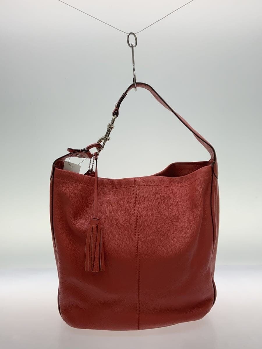 COACH Shoulder Bag Leather PNK F23309 3