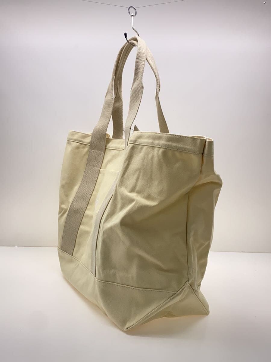 STUSSY Tote Bag Canvas BEG Solid 134253 2