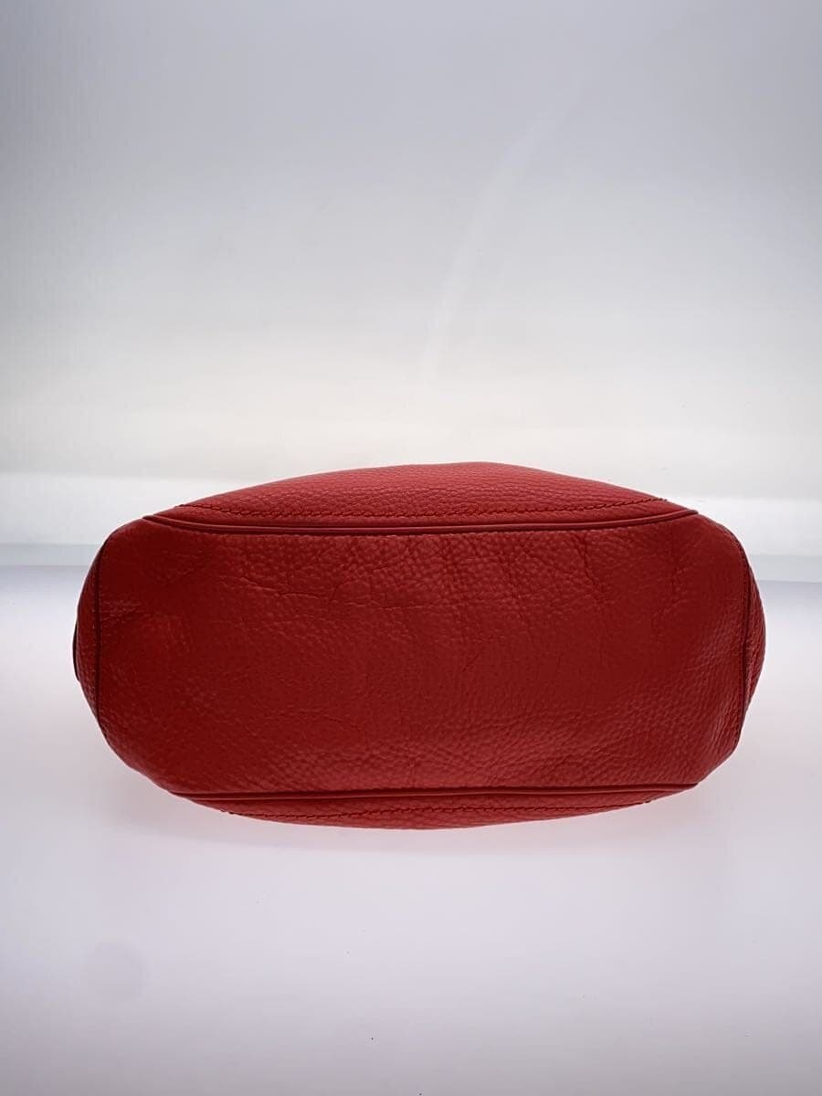 COLE HAAN Tote Bag Leather RED 4