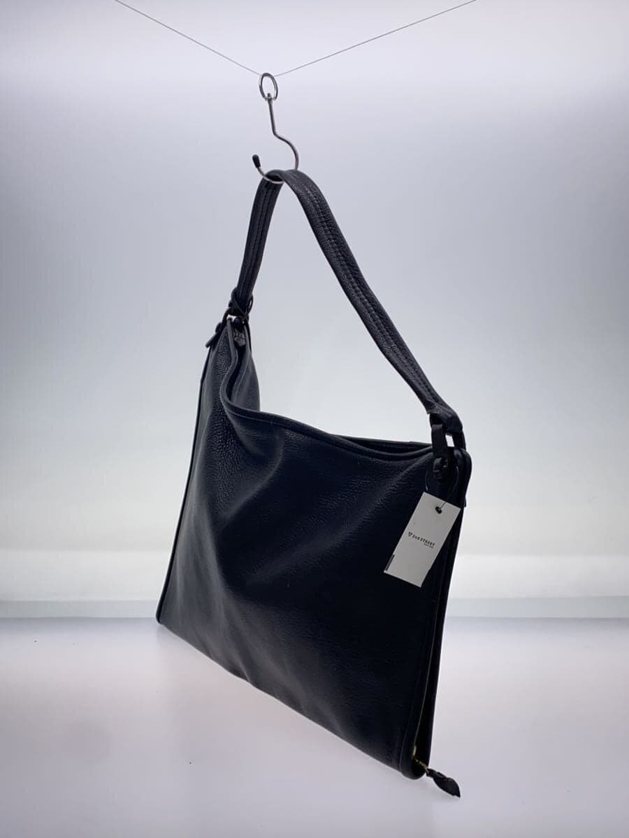 Other Brand Mamet Maroquinier Shoulder Bag Leather Black riri Zip 2