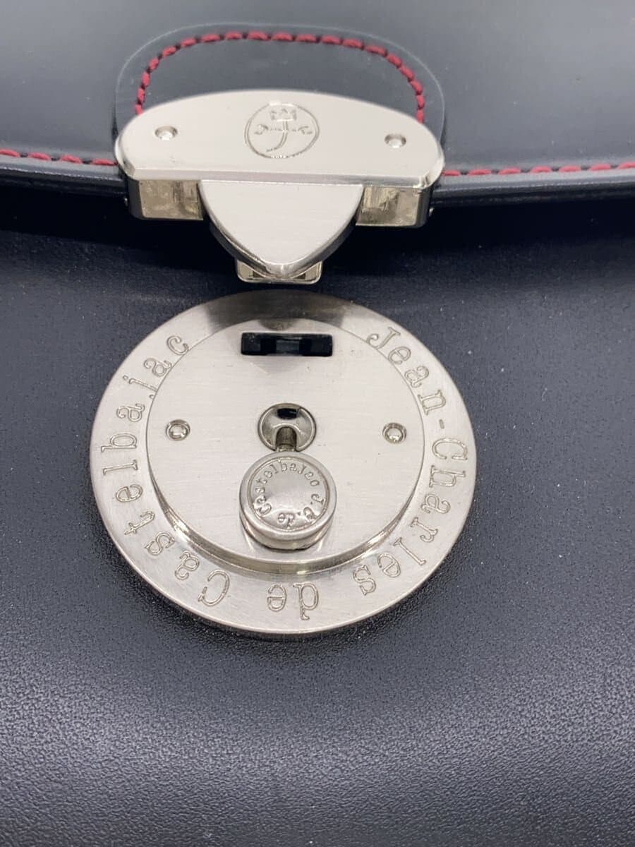 CASTELBAJAC Second Bag Leather BLK 5