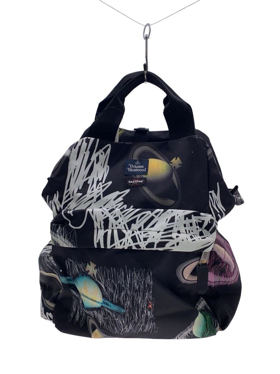 Vivienne Westwood x EASTPAK Backpack Polyester BLK All Over Pattern
