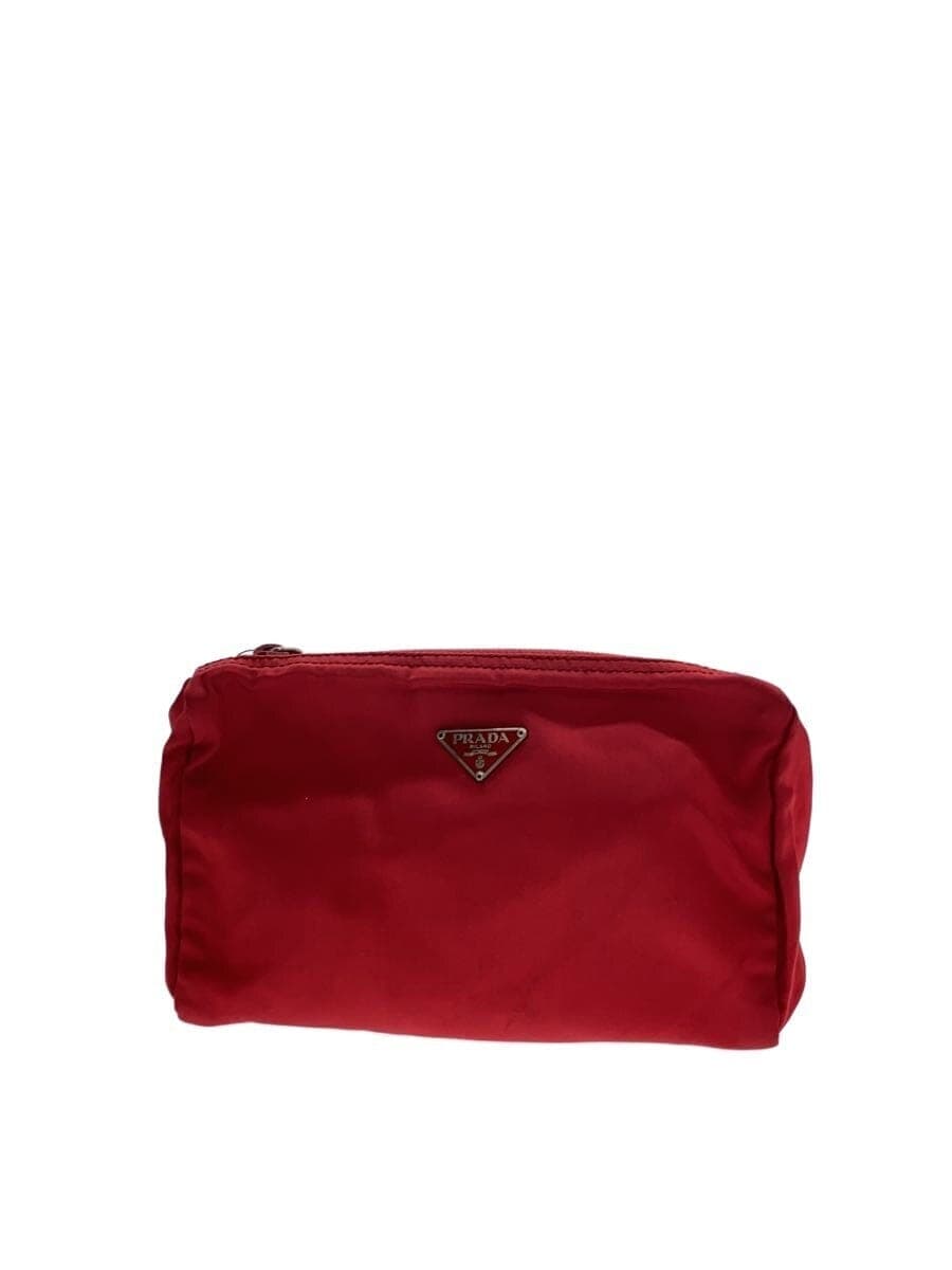 PRADA Pouch Nylon RED
