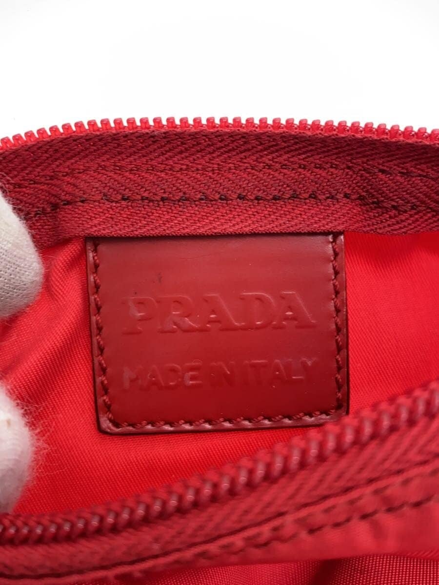 PRADA Pouch Nylon RED 5