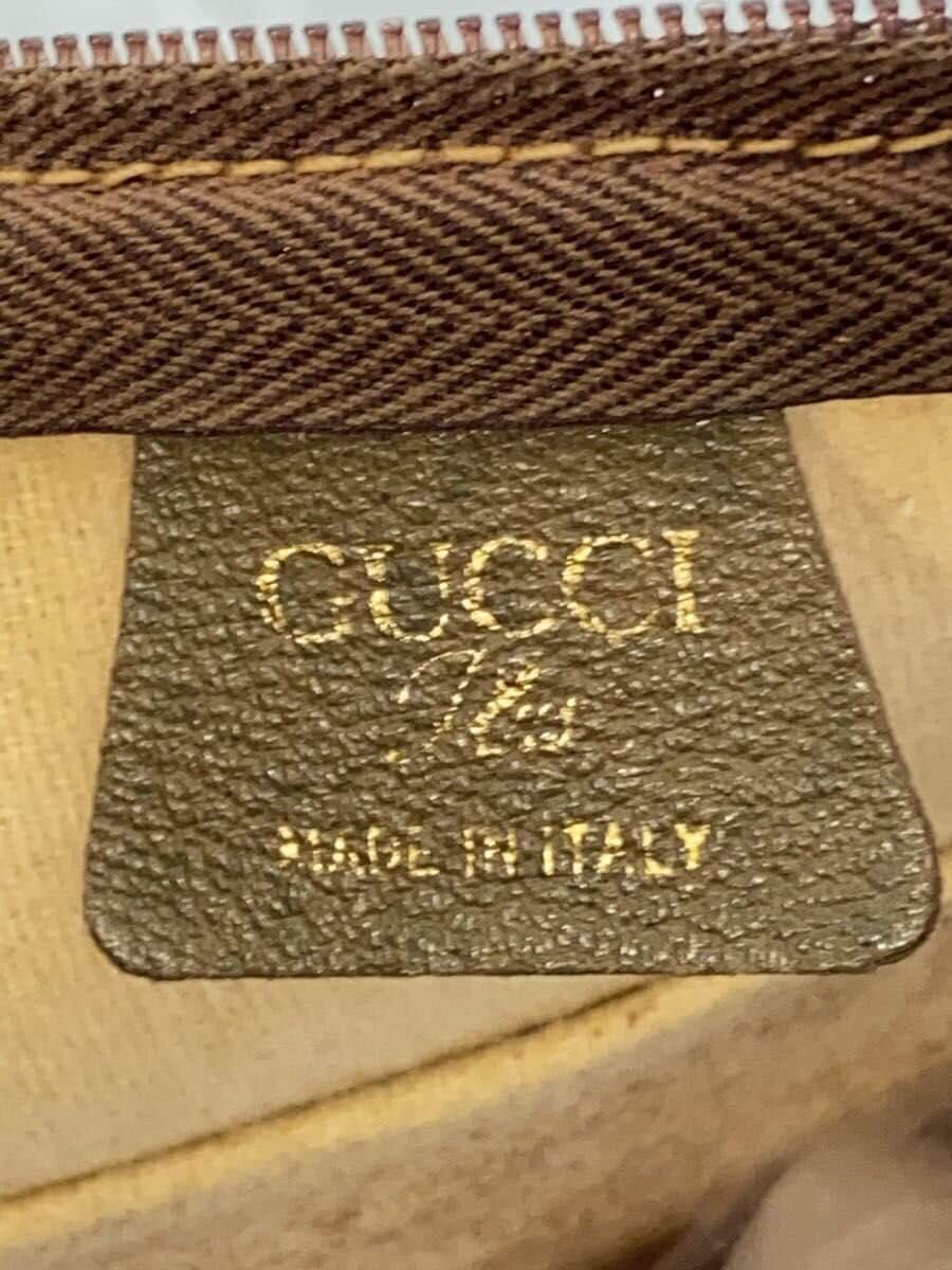 GUCCI PLUS Tote Bag BEG All Over Pattern Corner Wear 5