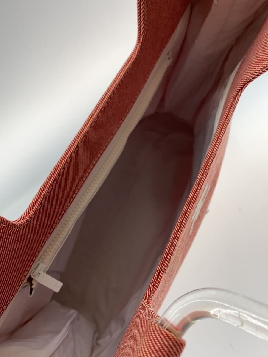 Courreges Denim Handbag Pink 7