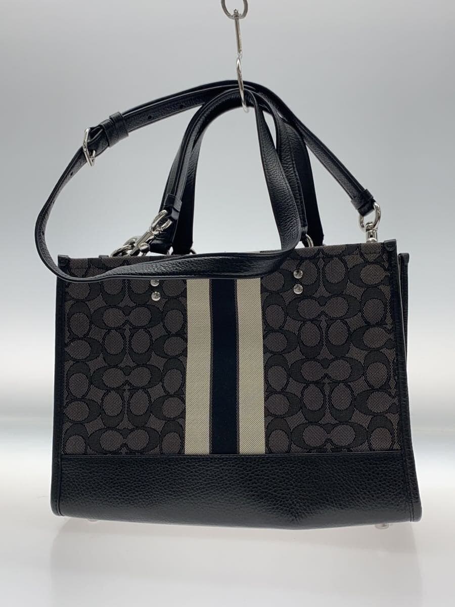 COACH Shoulder Bag BLK C8448 3