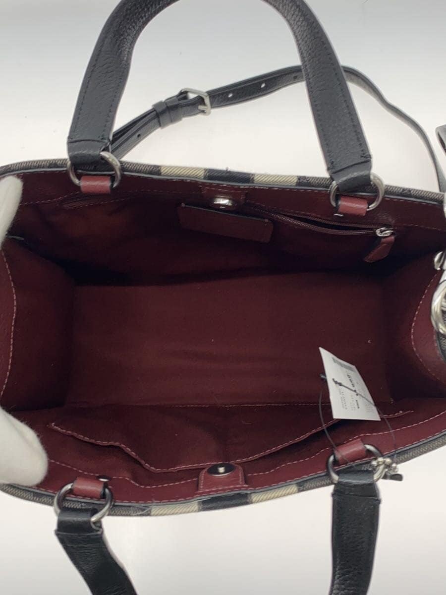 COACH Shoulder Bag BLK C8448 6