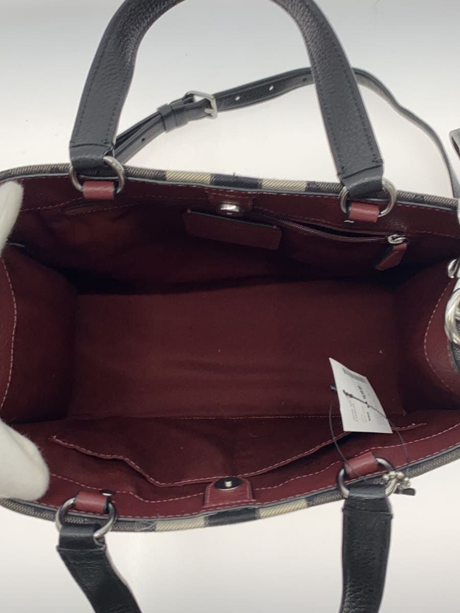 COACH Shoulder Bag BLK C8448 6