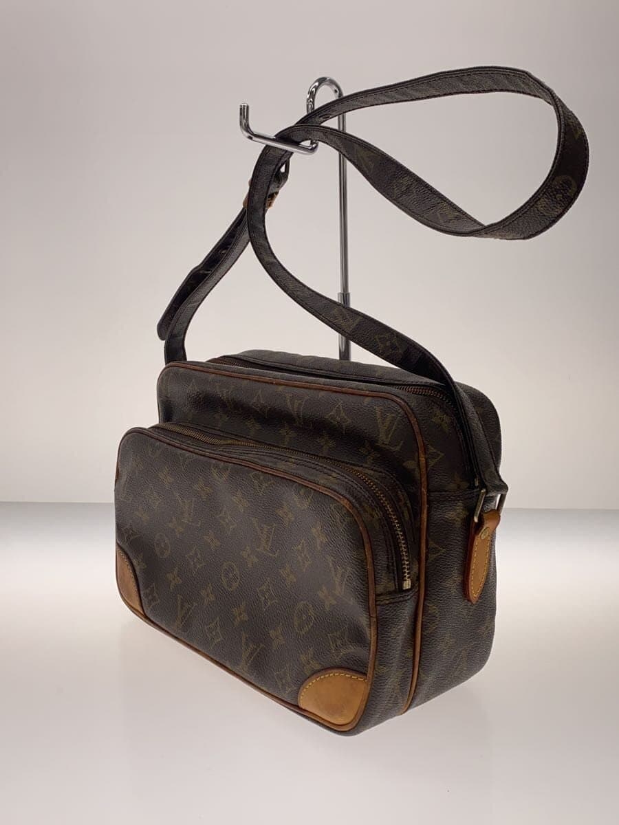 LOUIS VUITTON Nile _Monogram Canvas PVC BRW All Over Pattern 2