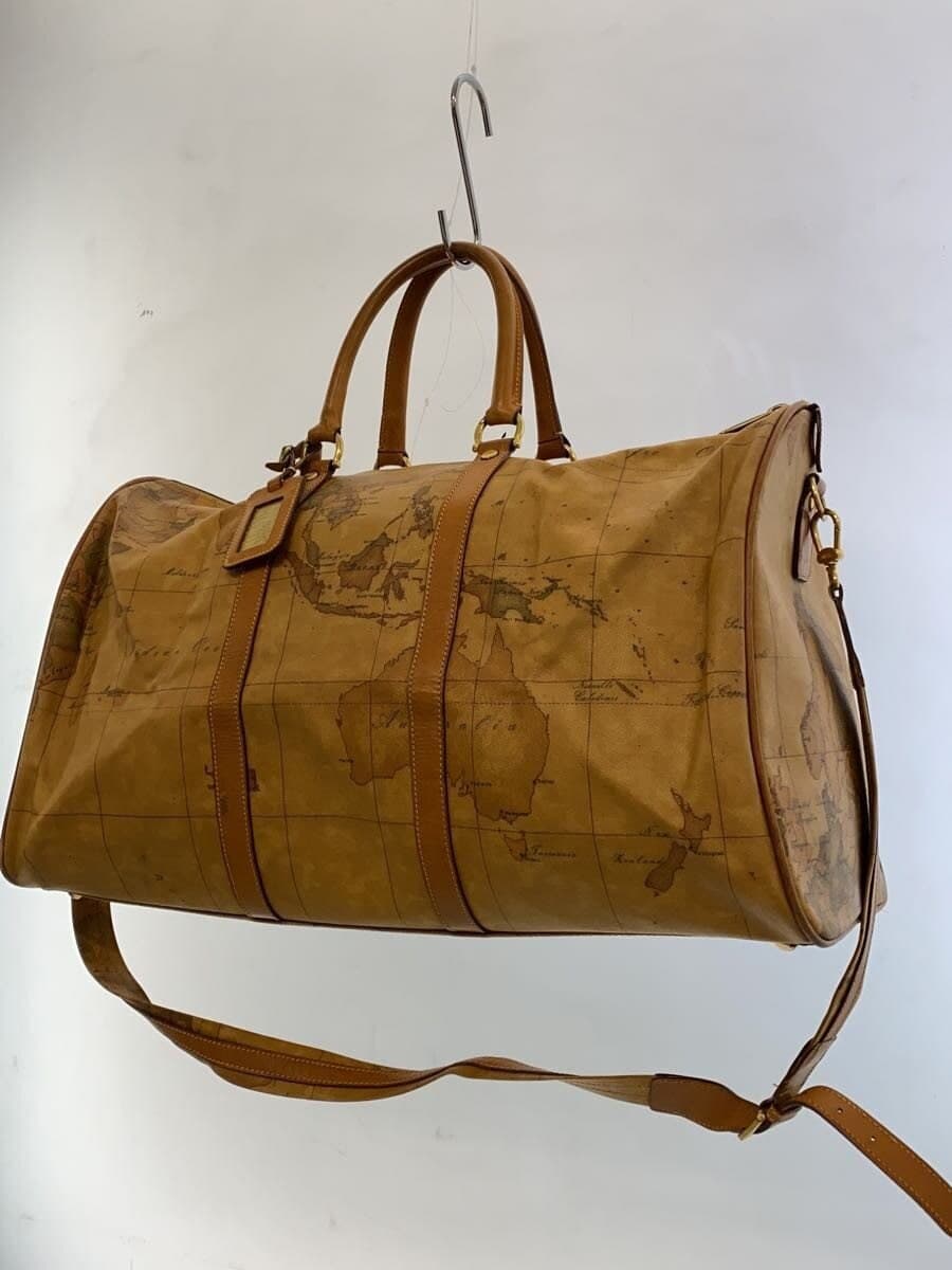 PRIMA CLASSE Boston Bag Leather CML All Over Pattern 2