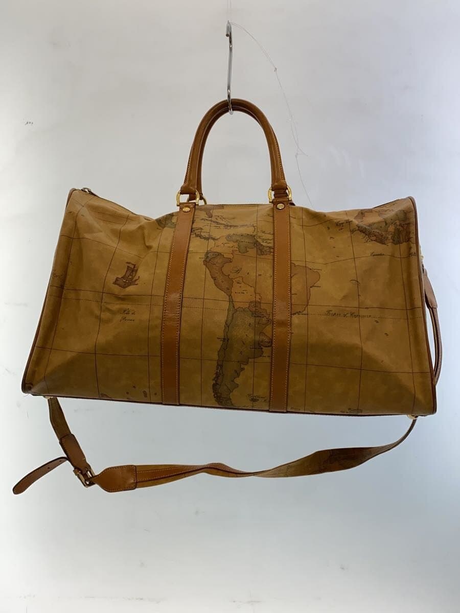 PRIMA CLASSE Boston Bag Leather CML All Over Pattern 3