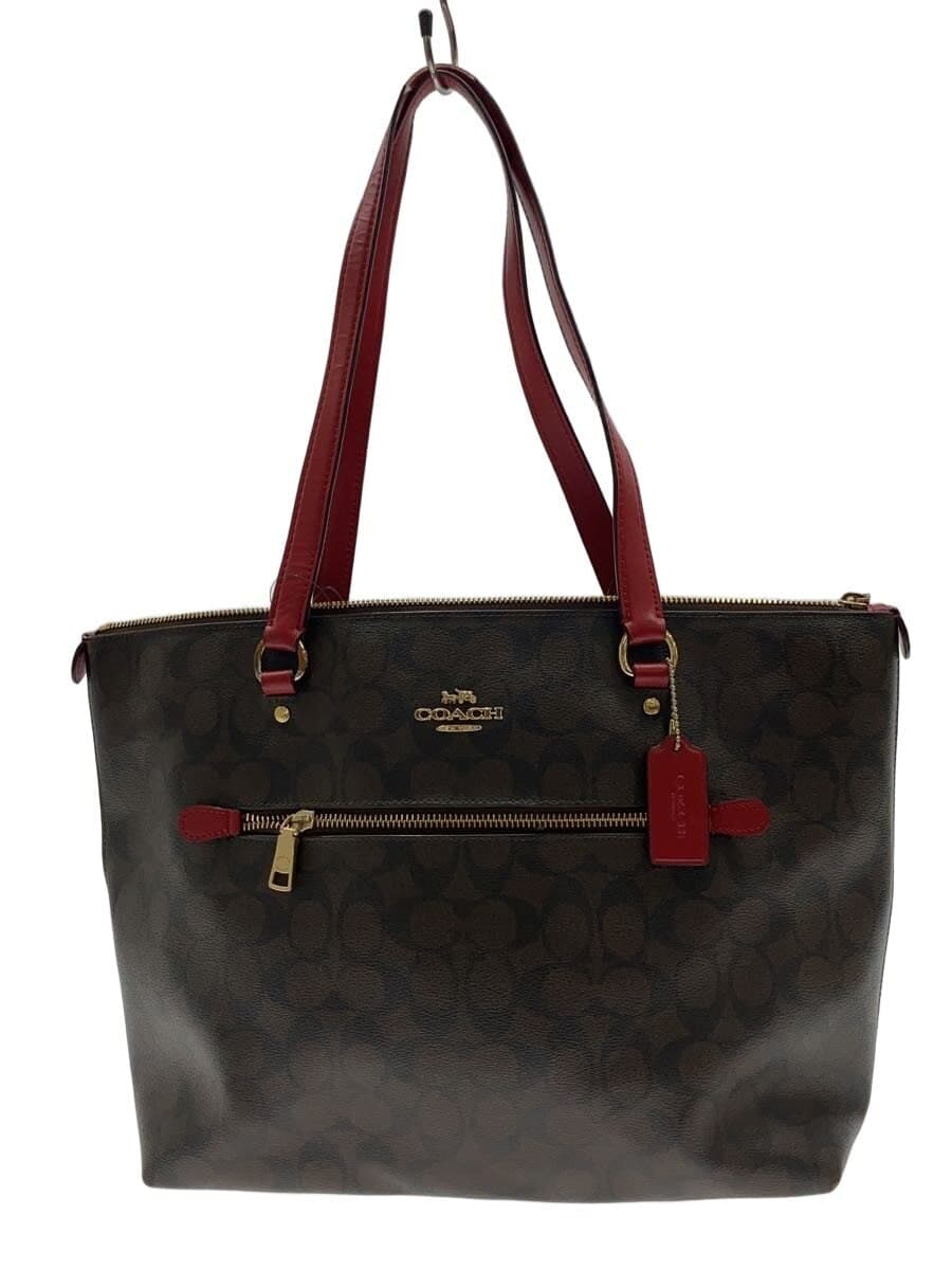 COACH Tote Bag Leather BRW