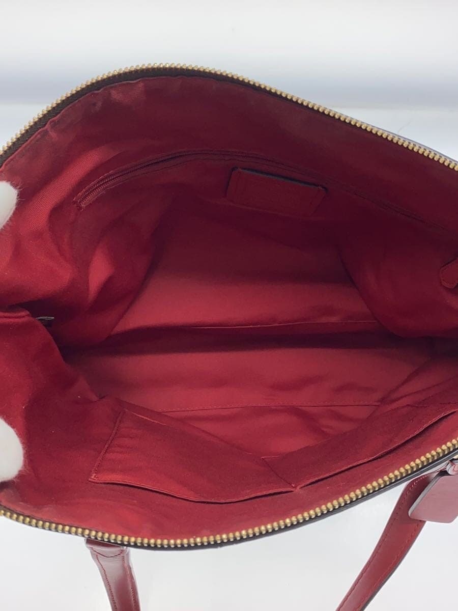 COACH Tote Bag Leather BRW 6