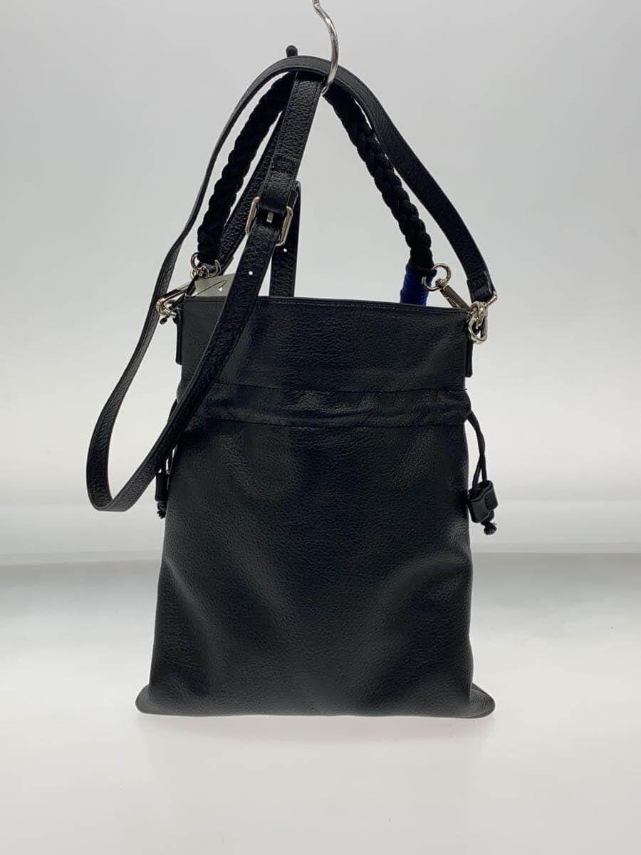 ADAM PATEK Shoulder Bag Leather BLK 3