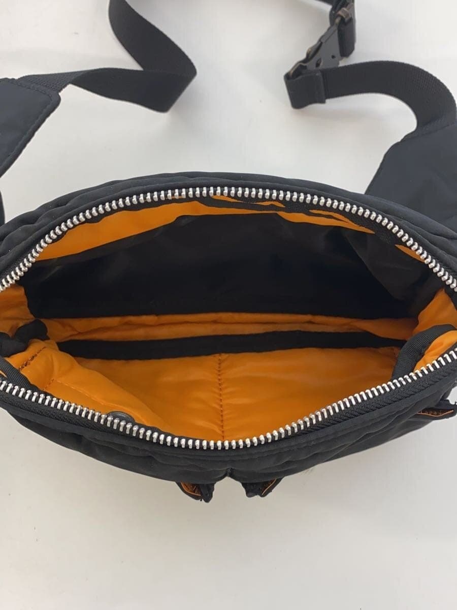 PORTER Waist Bag Tanker Body Bag Nylon BLK 6