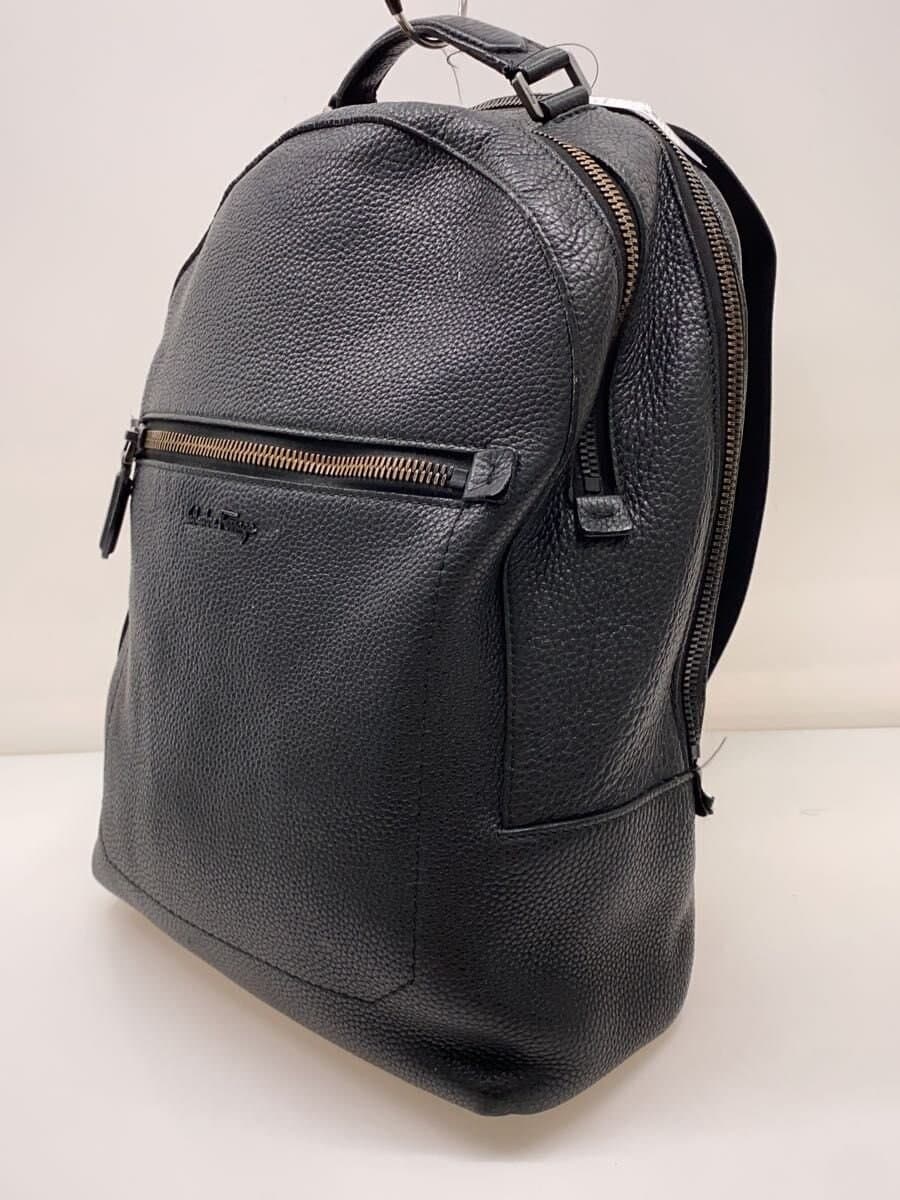 Salvatore Ferragamo Backpack Leather Black 2