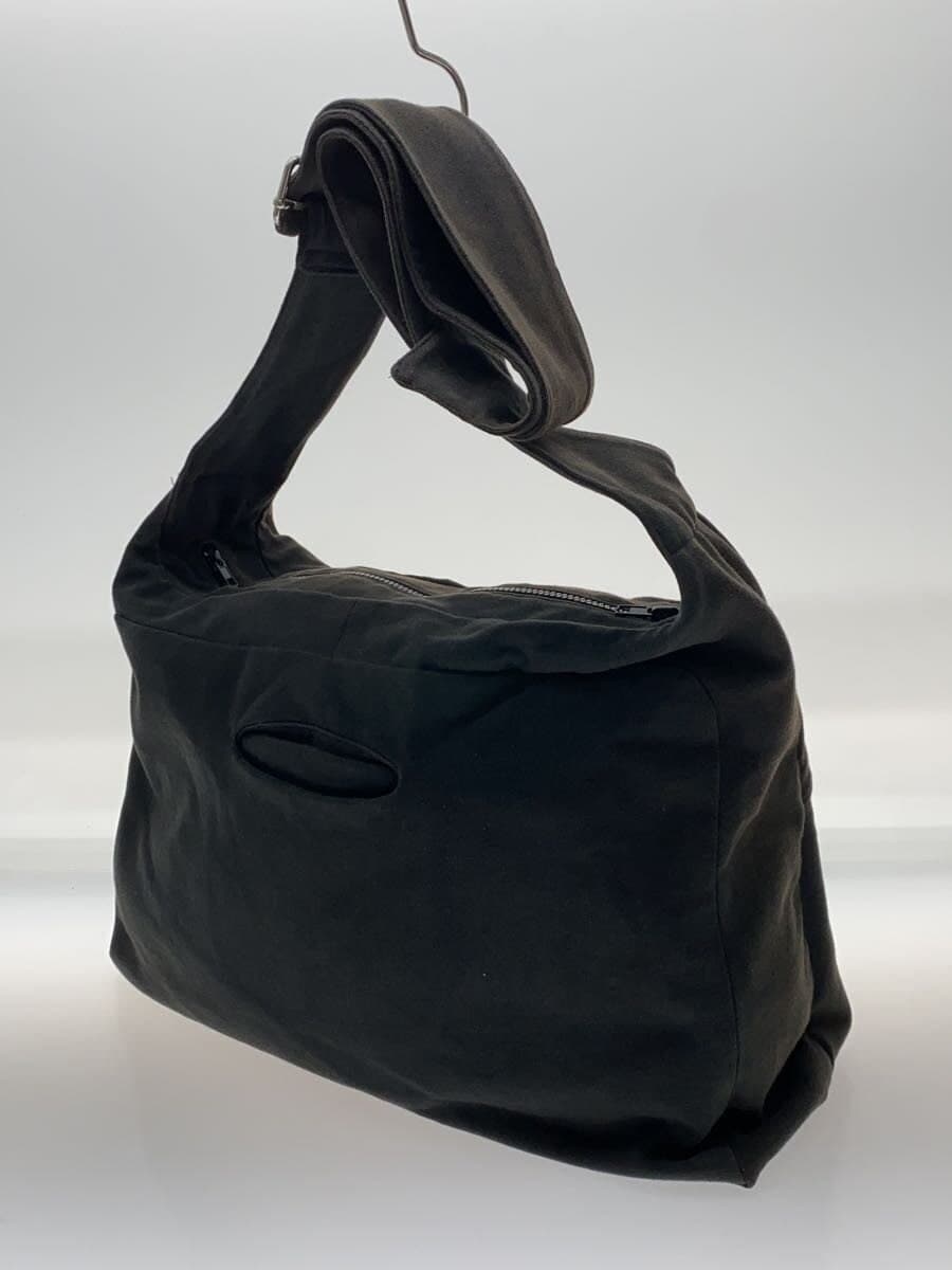 KAIKO Shoulder Bag Cotton BLK KAIKO-23-008 Significant overall yellowing Discoloration 2