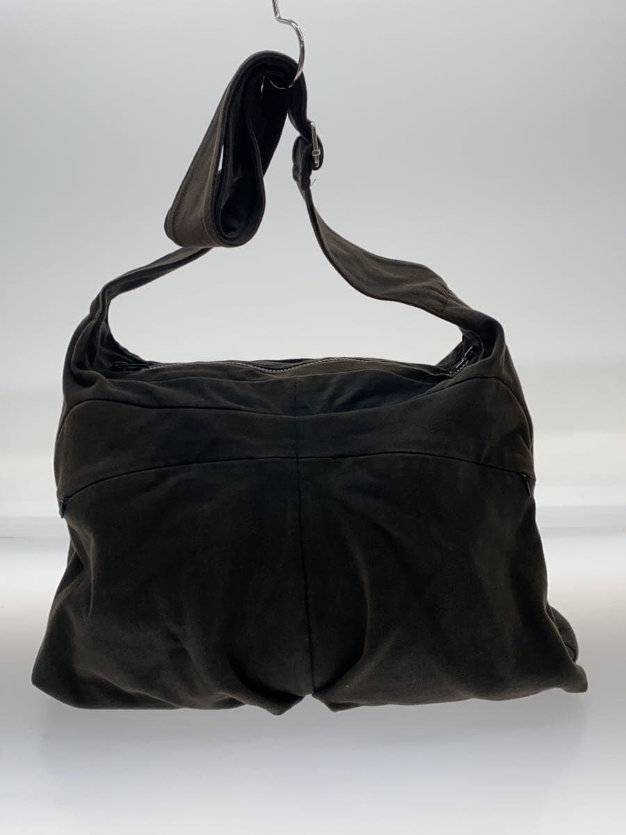 KAIKO Shoulder Bag Cotton BLK KAIKO-23-008 Significant overall yellowing Discoloration 3