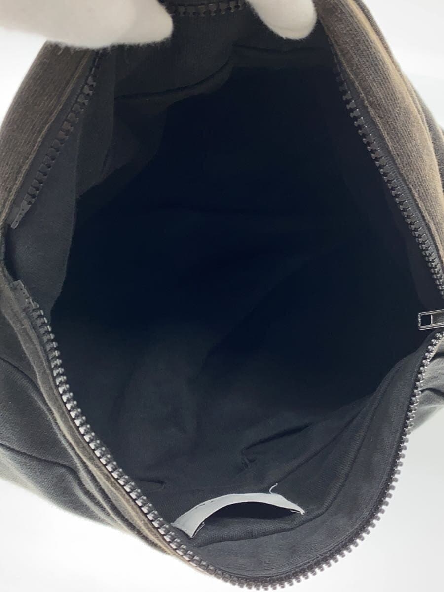 KAIKO Shoulder Bag Cotton BLK KAIKO-23-008 Significant overall yellowing Discoloration 6