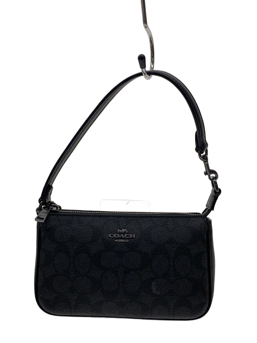 COACH Handbag BLK All Over Pattern CW426