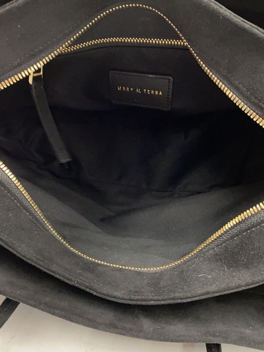 MARY AL TERNA Handbag Suede BLK Solid 6