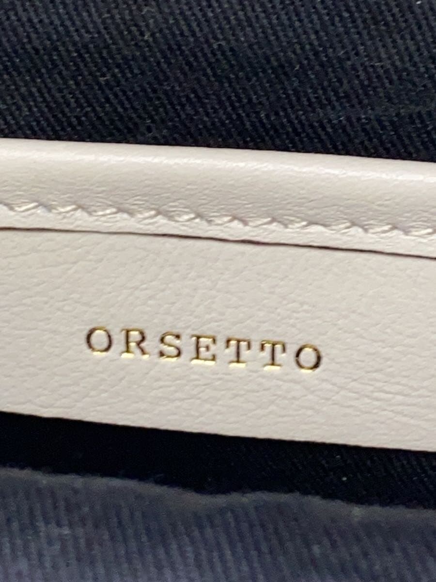 ORSETTO Shoulder Bag Drawstring Type CRM 7