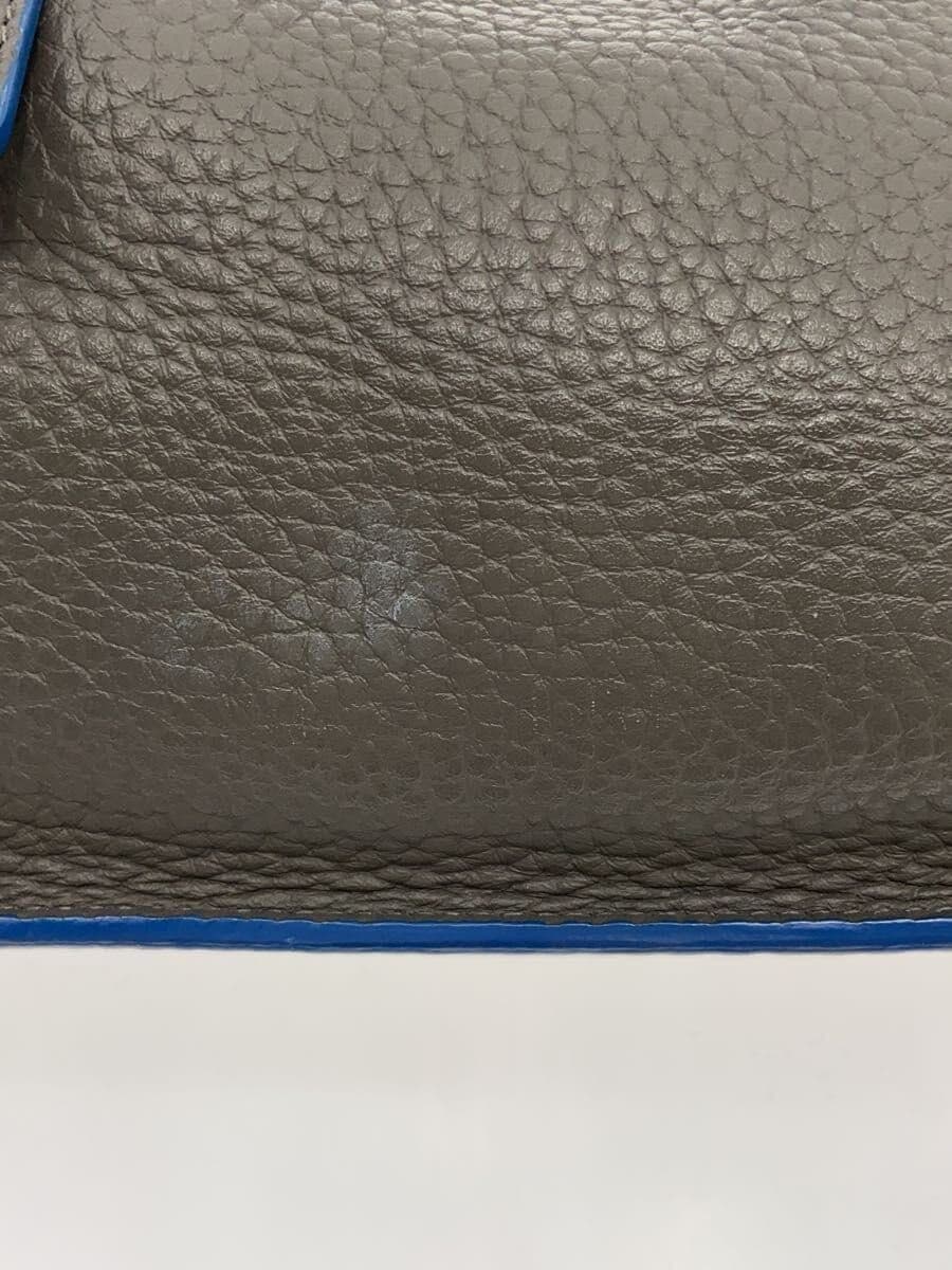 FURLA Tote Bag (Leather, Gray) – Front has stains 8