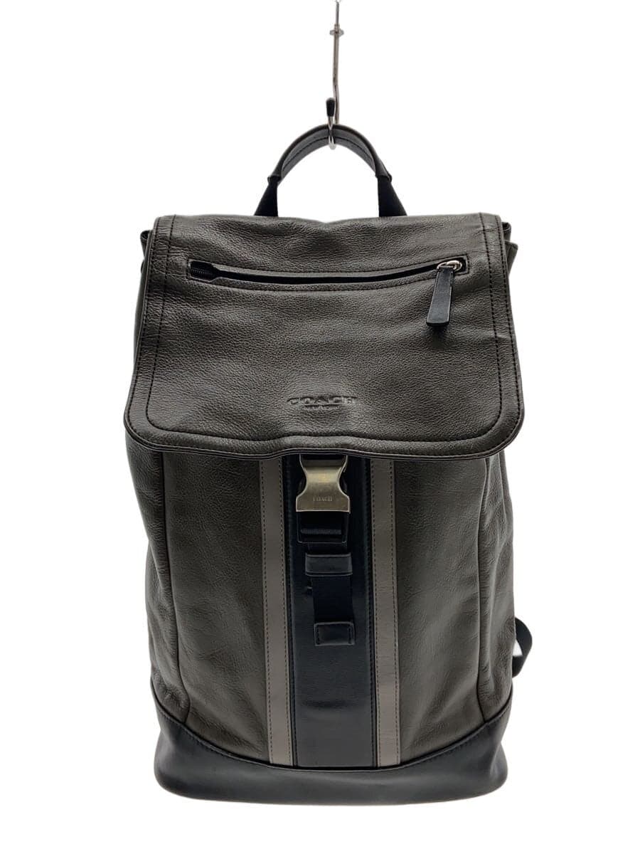 COACH: Tear on back Scuff marks on corners Scratches and stains Backpack -