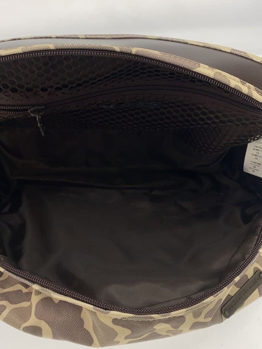 ARMANI EXCHANGE Shoulder Bag Polyester KHK Camouflage 6