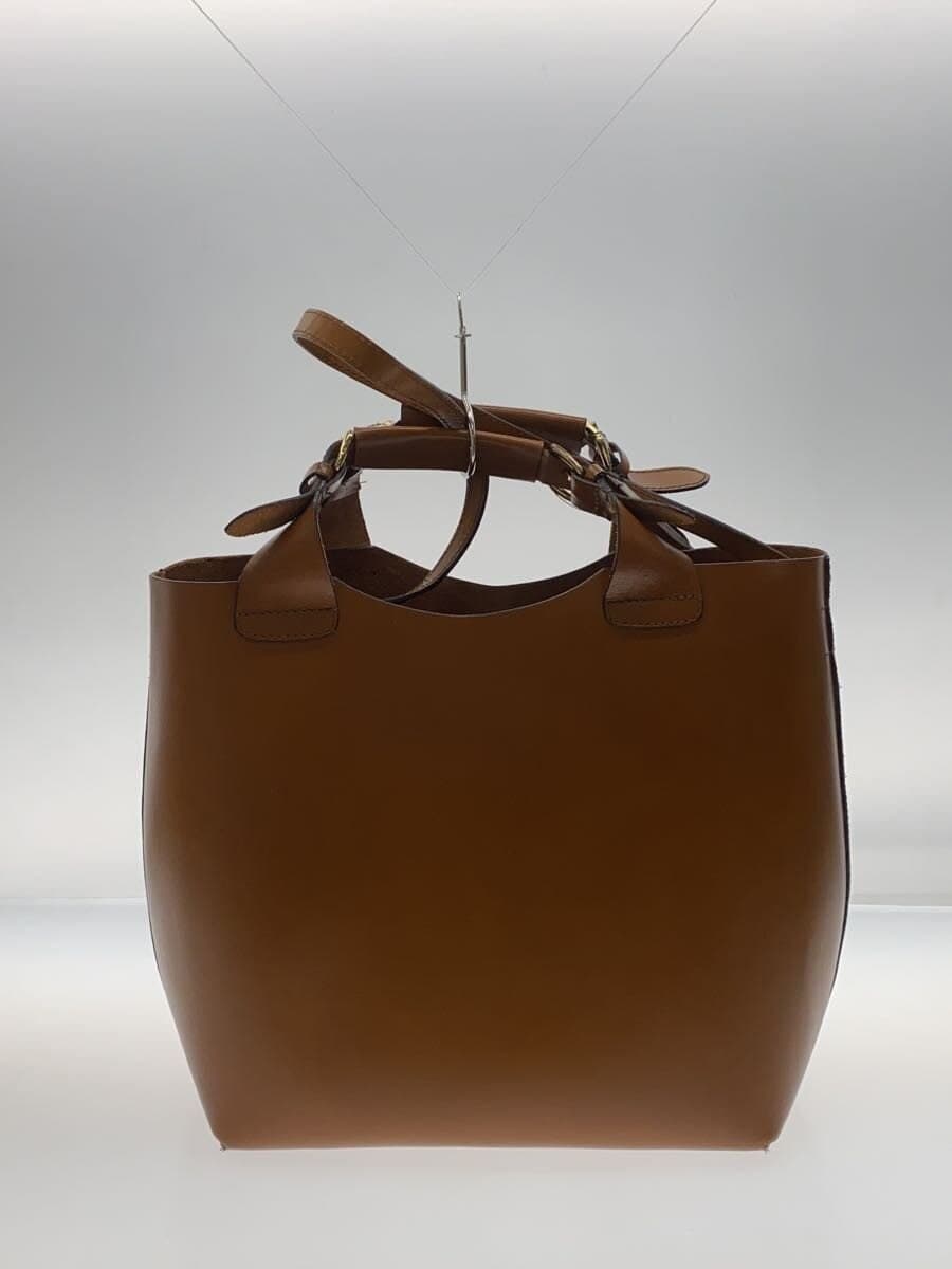 ZARA Tote Bag Leather BRW ZARA Accessories 3