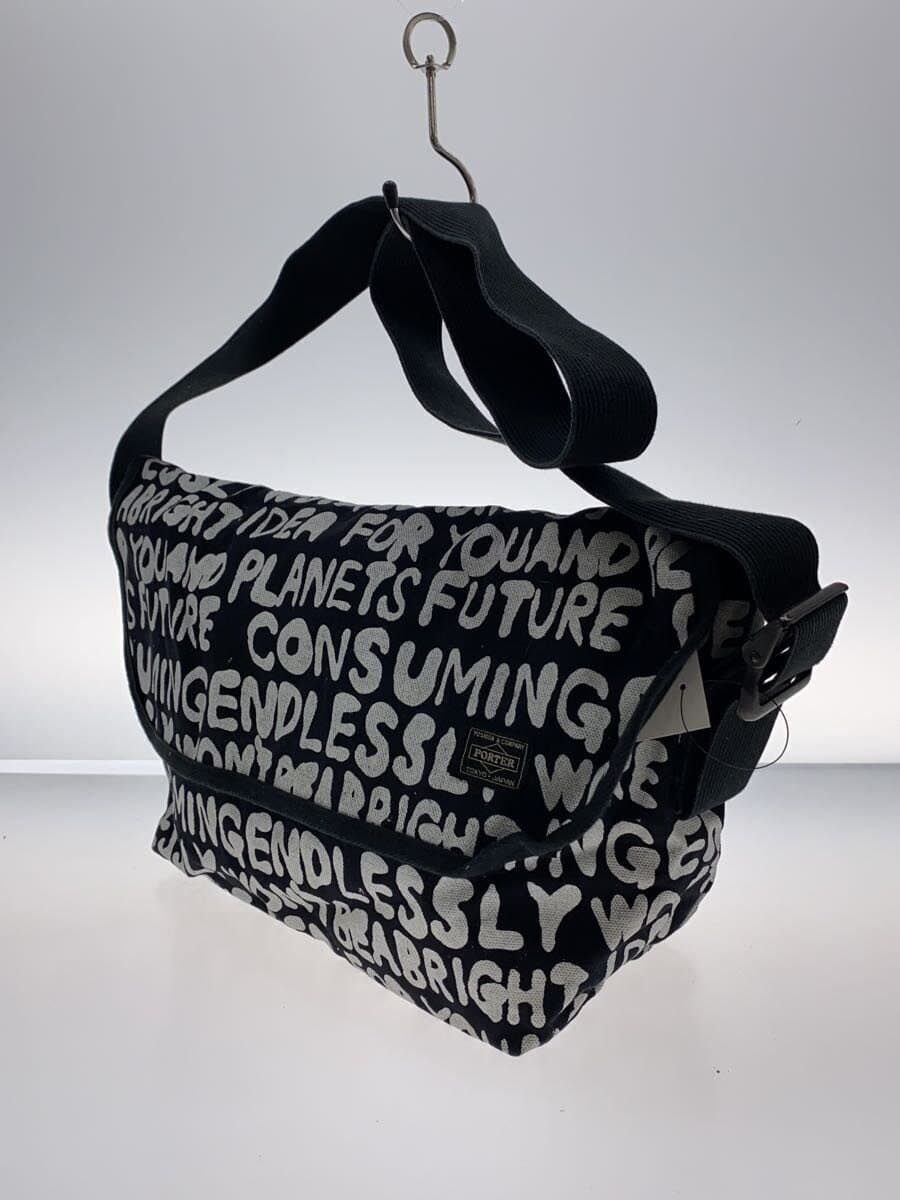 PORTER Bag Polyester BLK All Over Pattern 2