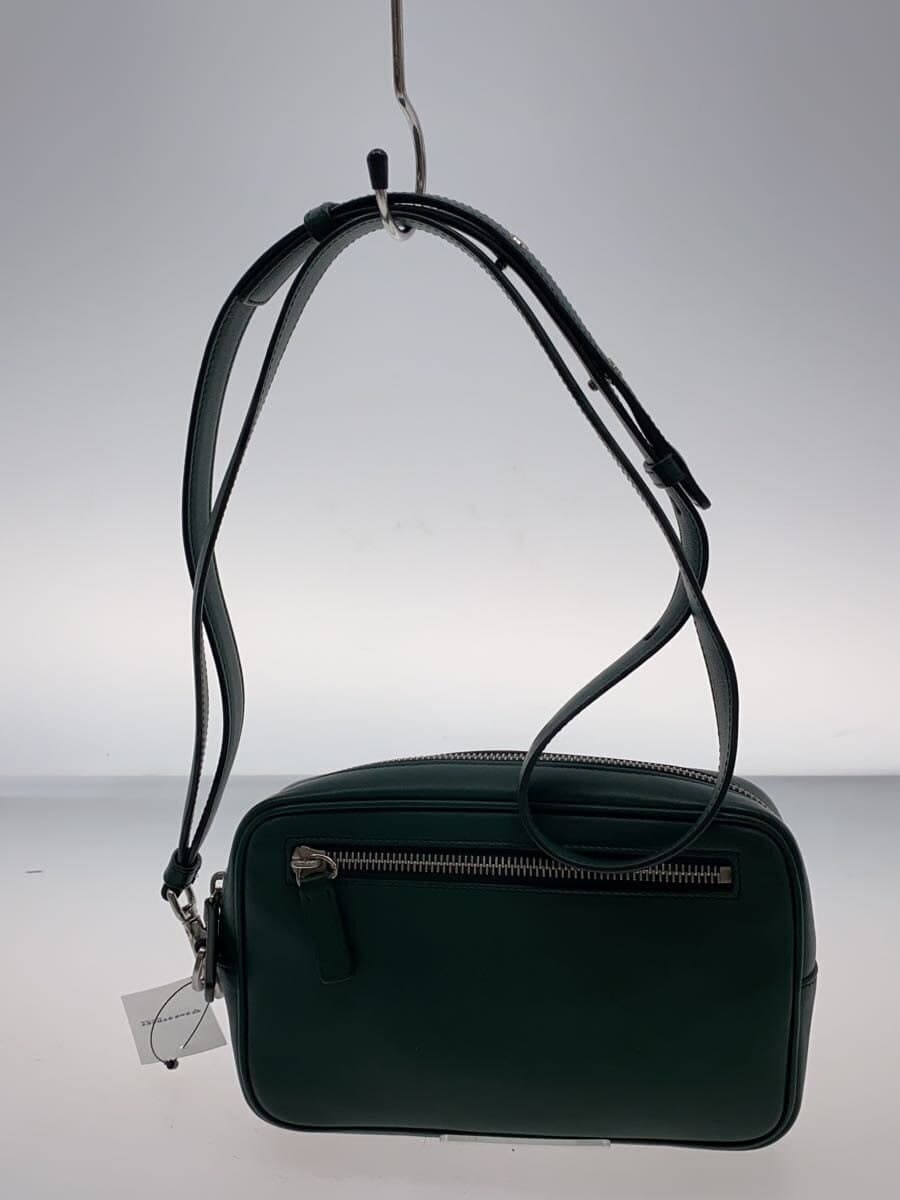 JIL SANDER Shoulder Bag Leather GRN Solid 3