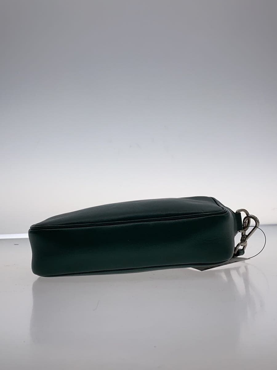 JIL SANDER Shoulder Bag Leather GRN Solid 4
