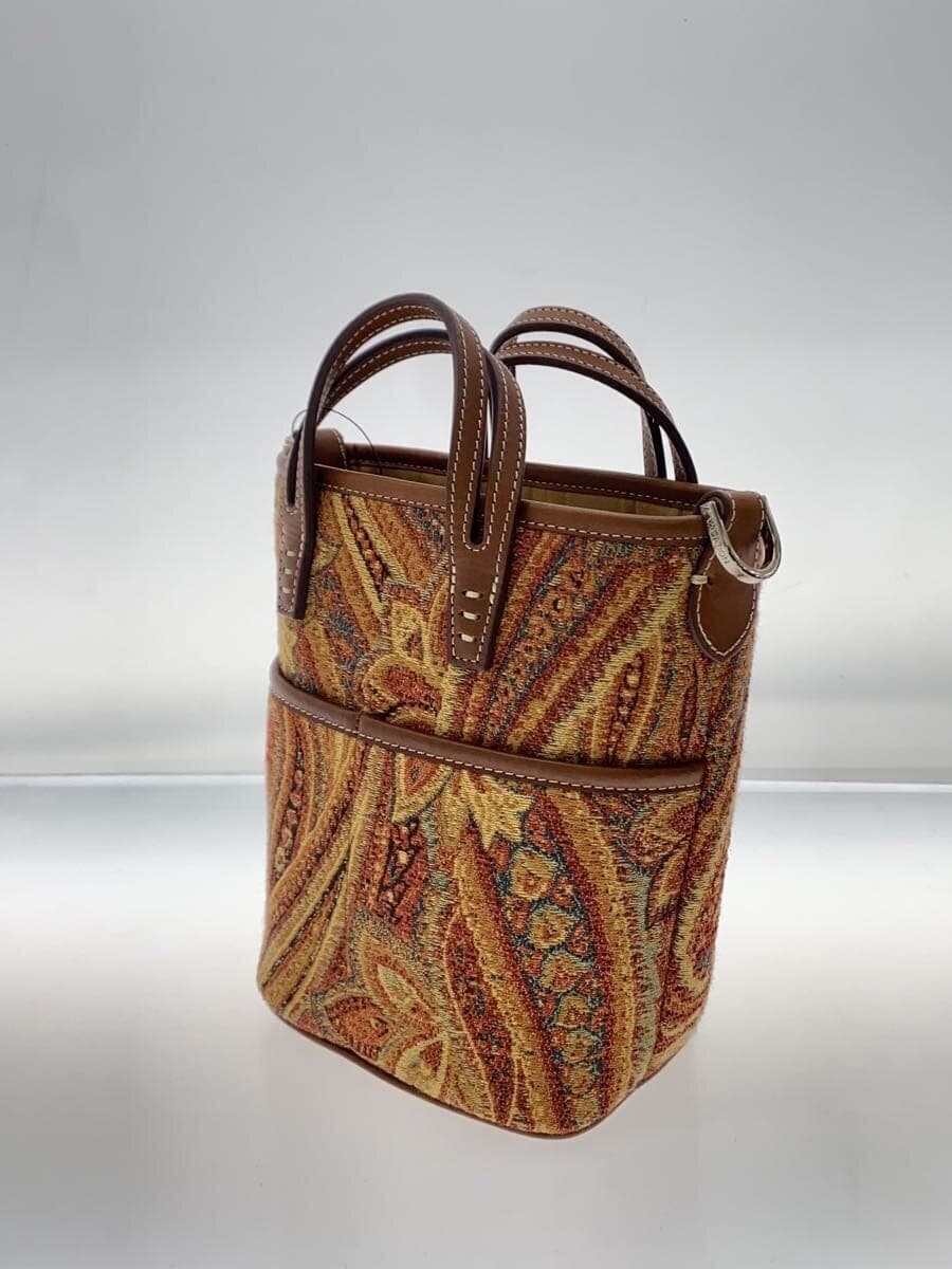 A VACATION shoulder bag leather BRW all-over pattern 2