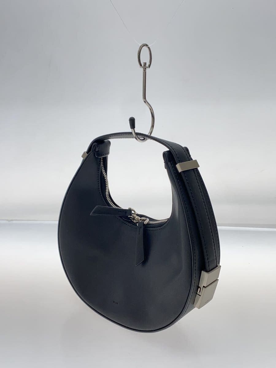 OSOI handbag leather black plain 2