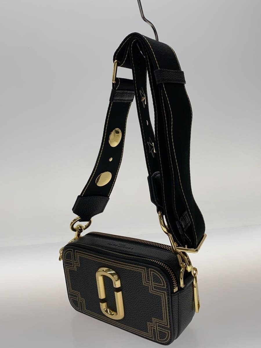 MARC JACOBS bag leather black plain 2