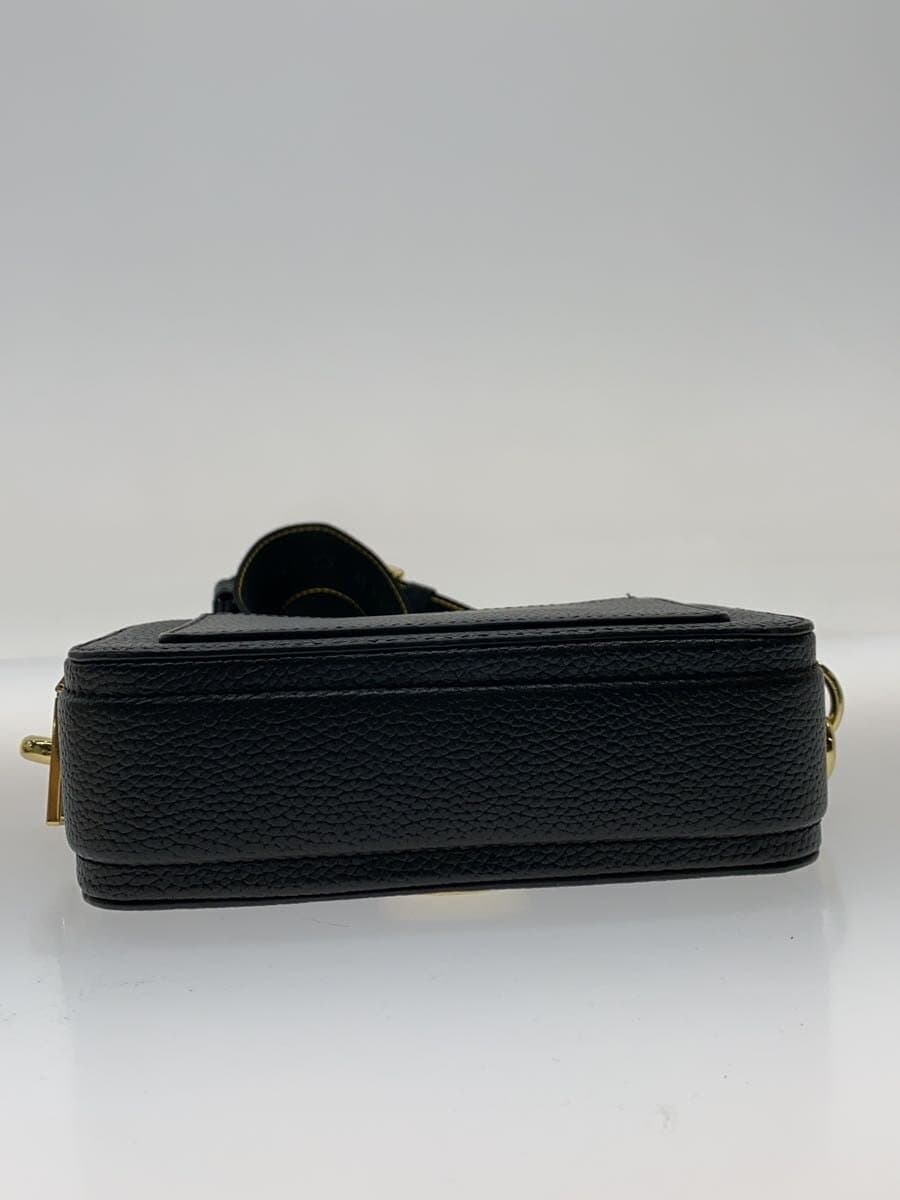 MARC JACOBS bag leather black plain 4