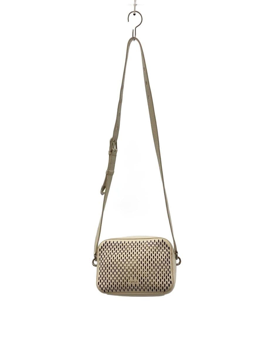 FURLA Shoulder Bag Leather GRY