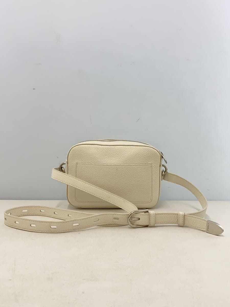 FURLA Shoulder Bag Leather GRY 3