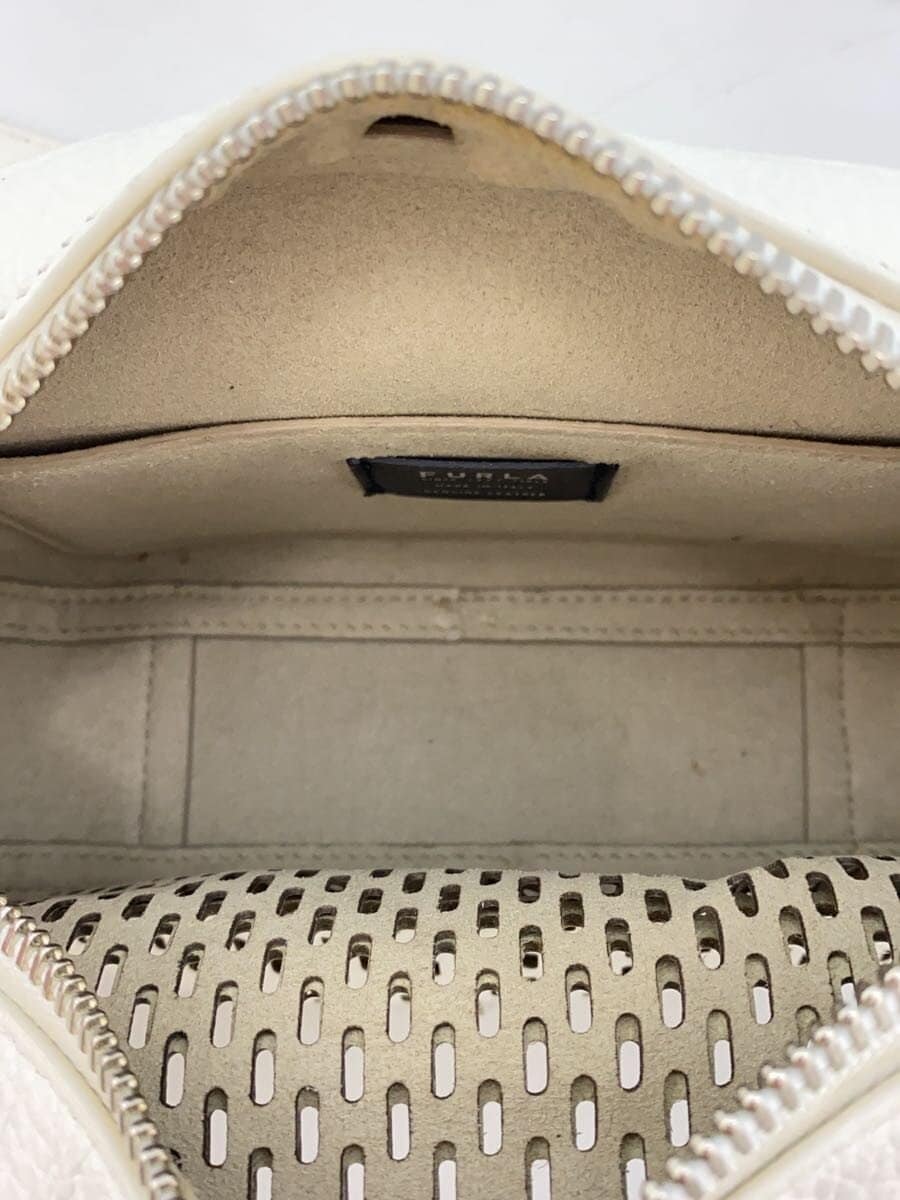 FURLA Shoulder Bag Leather GRY 6