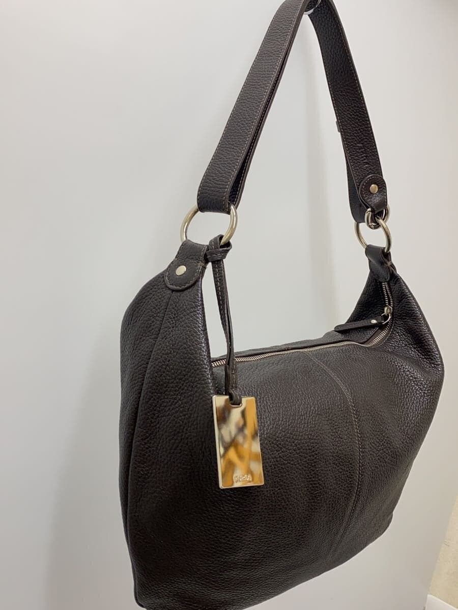 FURLA Handbag Leather BLK Solid 2